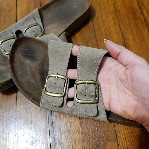 Sandals slides Arizona size 10 womens - Picture 2 of 8